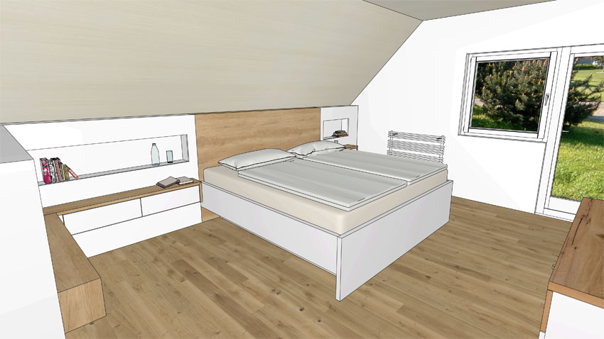 Entwurf Schlafzimmer