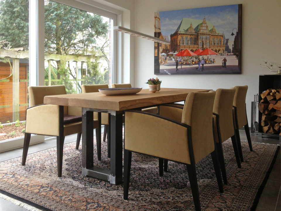 Wohnzimmer Tisch Massivholz